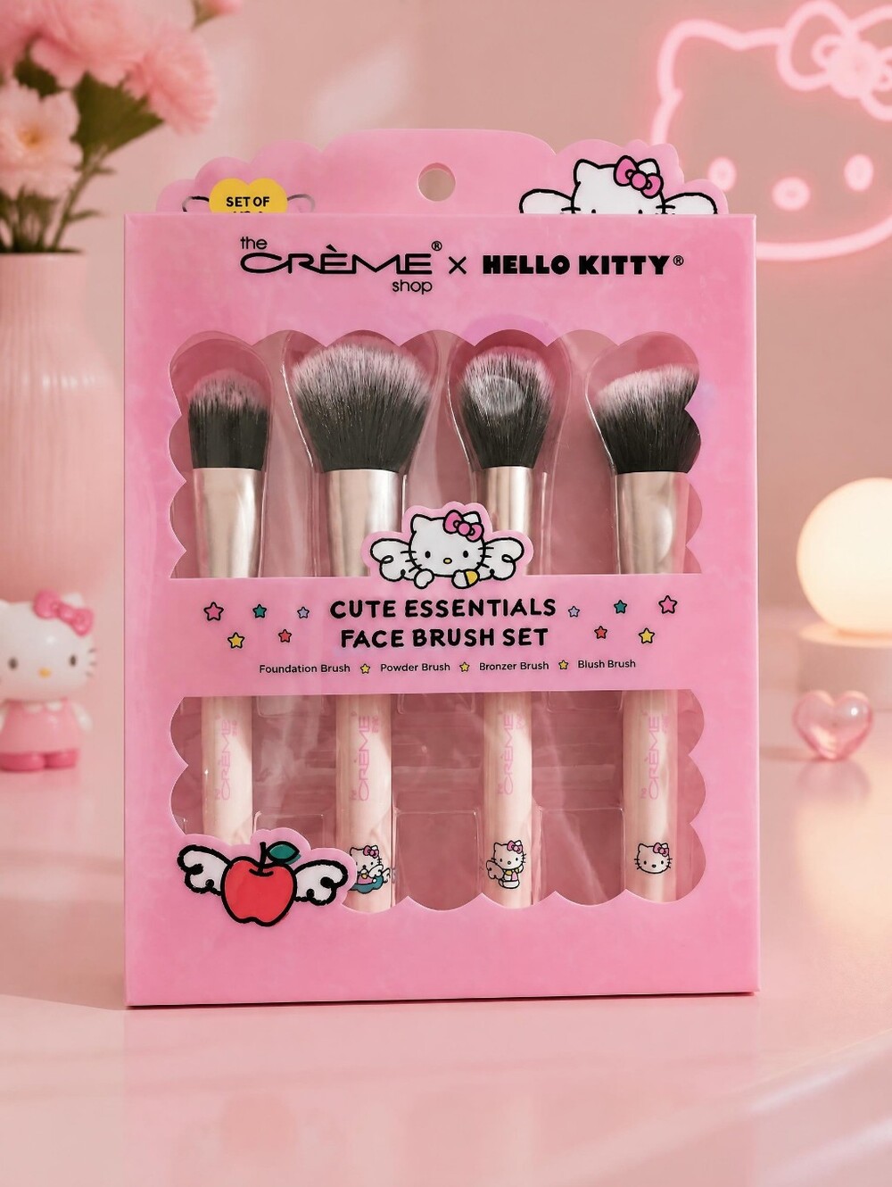 🎀 The Crème Shop x Hello Kitty Face Brush Set 🎀